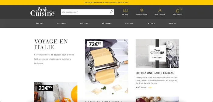 Du Bruit dans ta Cuisine, built by the Trikrypt team