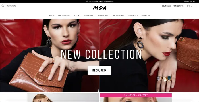 Moa Paris · ecommerce, built by the Trikrypt team